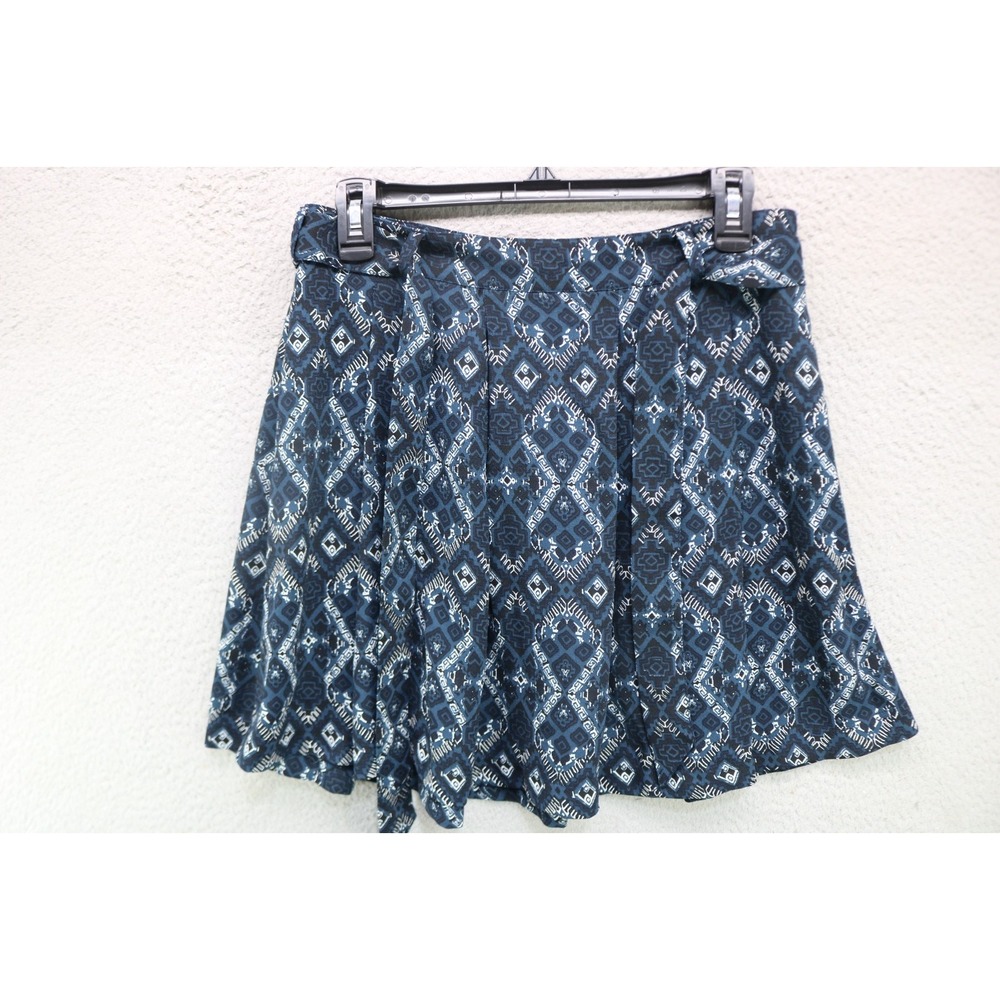 Abercrombie & Fitch Pleated Belted Short Skirt-Size Large-South-Western